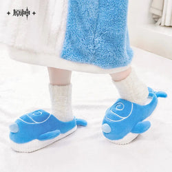 Genshin Impact Tartaglia Monoceros Caeli Plush Home Slippers (ONLINE ORDER ONLY)