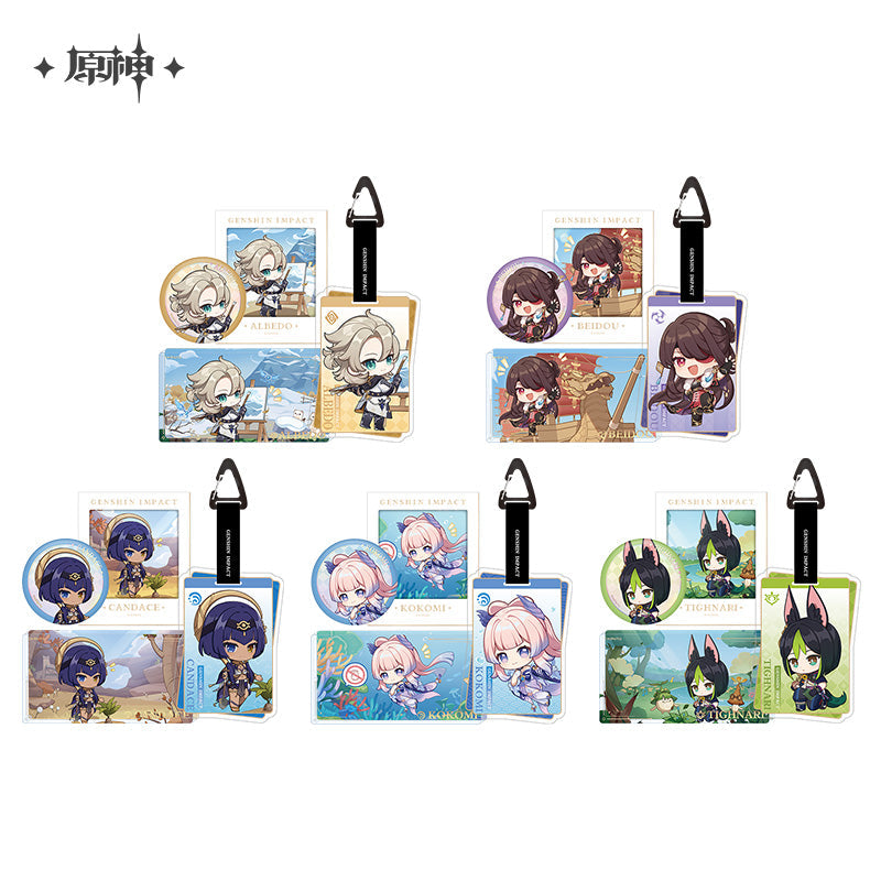 Teyvat Nature Discovery Tour Series Chibi Merch (ONLINE ORDER ONLY)