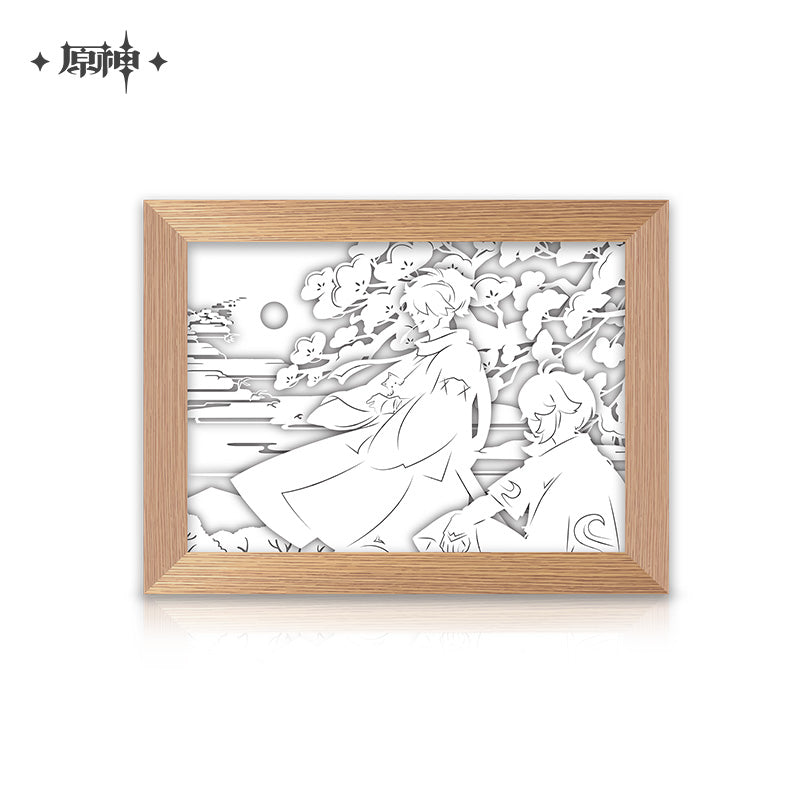 Genshin Impact The Solitary Pursuit of Lightning Paper Carving Light (ONLINE ORDER ONLY)