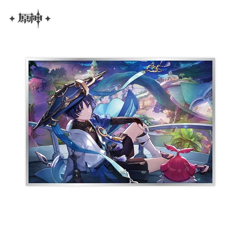 Genshin Impact Theme Series Acrylic Shikishi Cardboard (ONLINE ORDER ONLY)