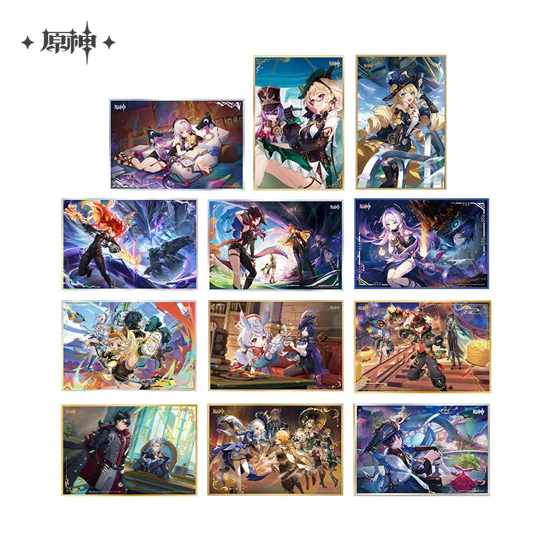 Genshin Impact Theme Series Acrylic Shikishi Cardboard (ONLINE ORDER ONLY)