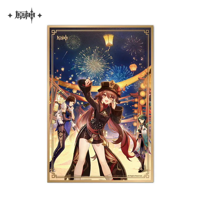 Genshin Impact Theme Series Acrylic Shikishi Cardboard (ONLINE ORDER ONLY)