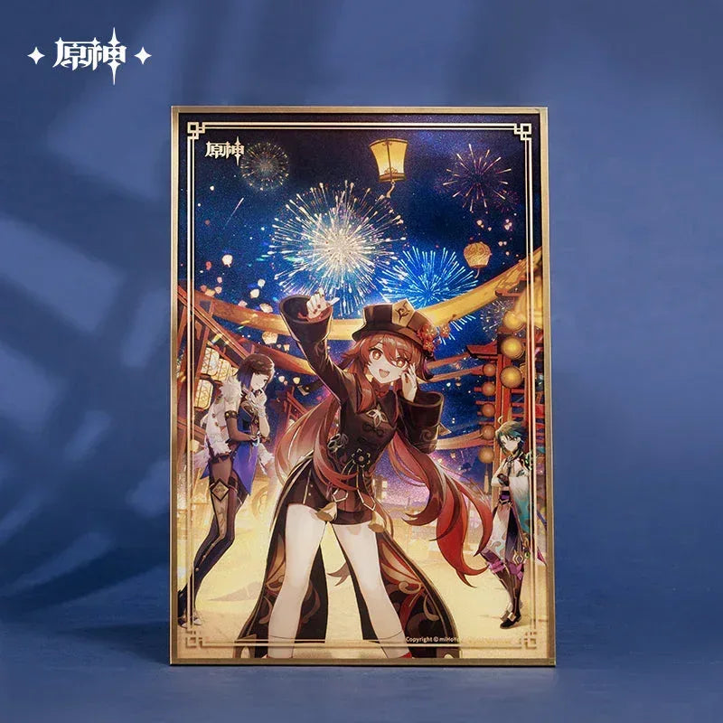 Genshin Impact Theme Series Acrylic Shikishi Cardboard