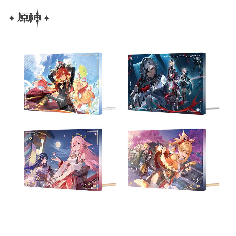 Genshin Impact Thick Acrylic Ornament (ONLINE ORDER ONLY)