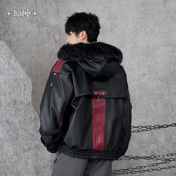 Wriothesley Theme Impression Series Quilted PU Hooded Jackets (ONLINE ORDER ONLY)