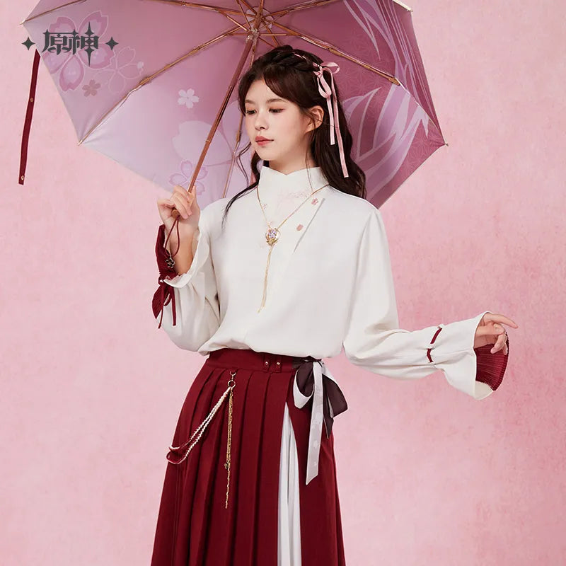 Yae Miko Impression Series Long-Sleeved Shirt (ONLINE ORDER ONLY)