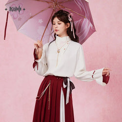 Yae Miko Impression Series Long-Sleeved Shirt (ONLINE ORDER ONLY)