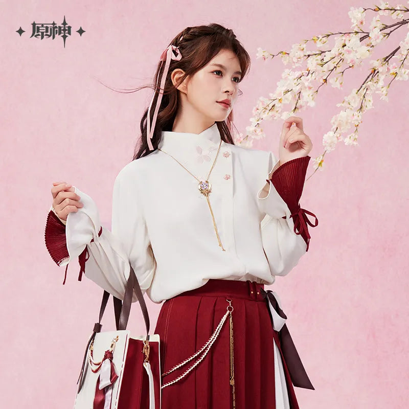 Yae Miko Impression Series Long-Sleeved Shirt (ONLINE ORDER ONLY)