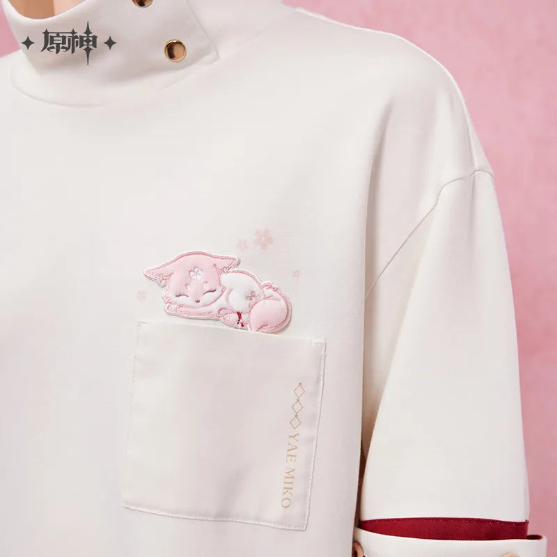 Yae Miko Impression Series Stand Collar Sweatshirt (ONLINE ORDER ONLY)