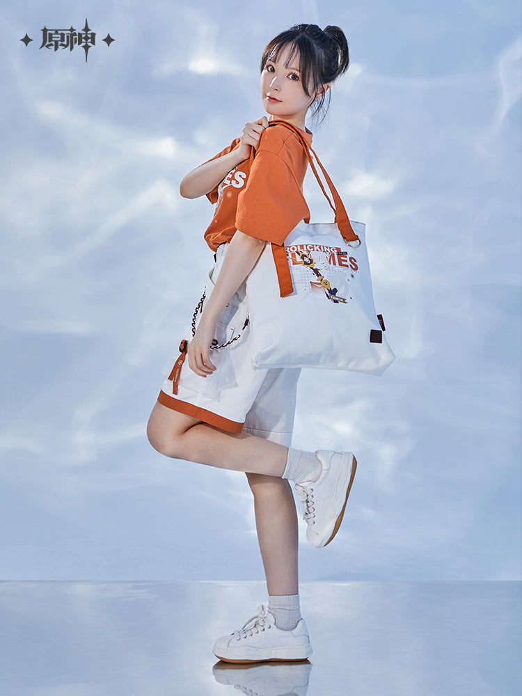 Yoimiya Frolicking Flames Canvas Tote Bag (ONLINE ORDER ONLY)