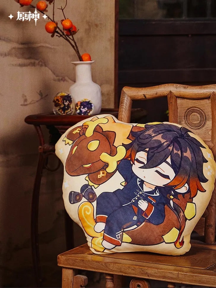 Genshin Impact Zhongli Theme Impression Series Chibi Pillow (ONLINE ORDER ONLY)
