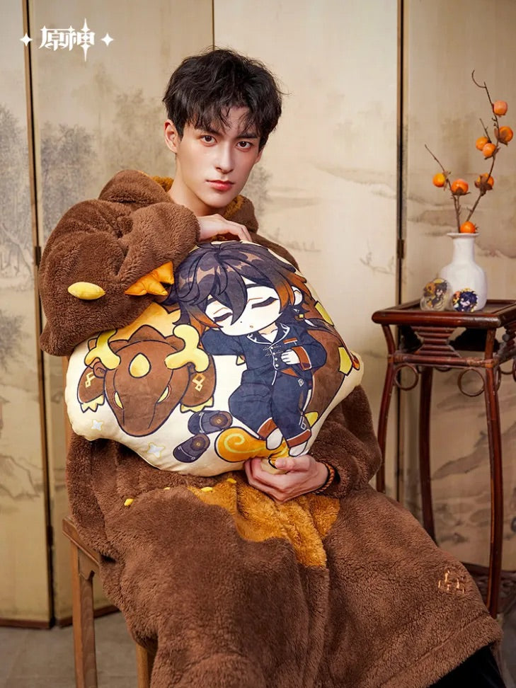 Genshin Impact Zhongli Theme Impression Series Chibi Pillow (ONLINE ORDER ONLY)