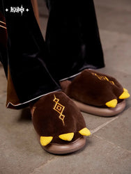 Genshin Impact Zhongli Theme Impression Series Exuvia Plush House Slippers (ONLINE ORDER ONLY)