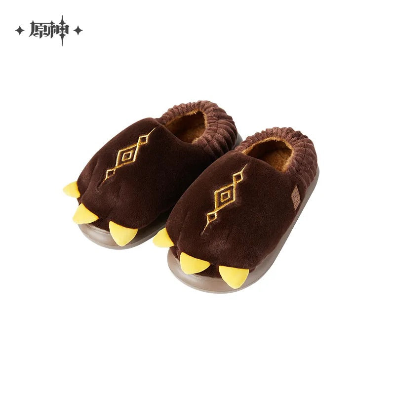 Genshin Impact Zhongli Theme Impression Series Exuvia Plush House Slippers (ONLINE ORDER ONLY)