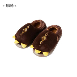 Genshin Impact Zhongli Theme Impression Series Exuvia Plush House Slippers (ONLINE ORDER ONLY)