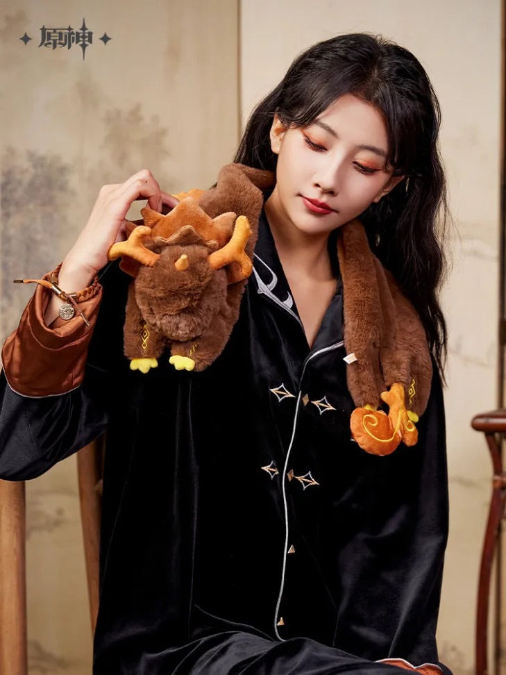 Genshin Impact Zhongli Theme Impression Series Exuvia Plush Toy Scarf (ONLINE ORDER ONLY)