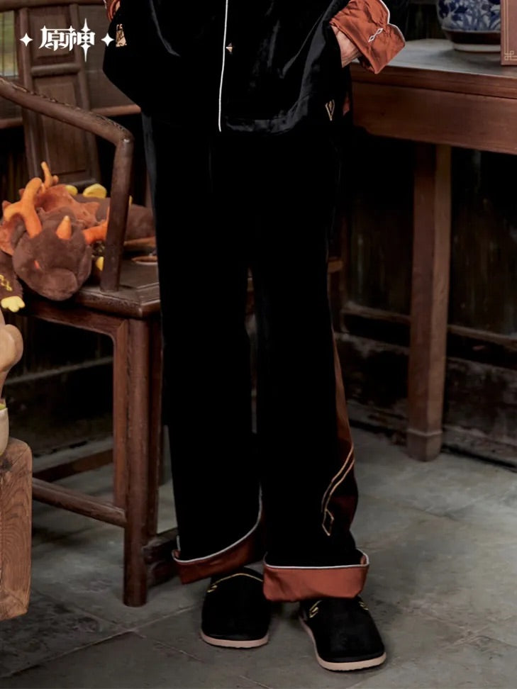 Genshin Impact Zhongli Theme Impression Series House Slippers (ONLINE ORDER ONLY)