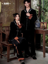 Zhongli Theme Impression Series Velvet Pajama Set (ONLINE ORDER ONLY)