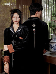 Zhongli Theme Impression Series Velvet Pajama Set (ONLINE ORDER ONLY)