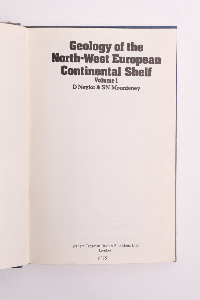 Geology of the North-West European Continental Shelf (ONLINE ORDER ONLY)