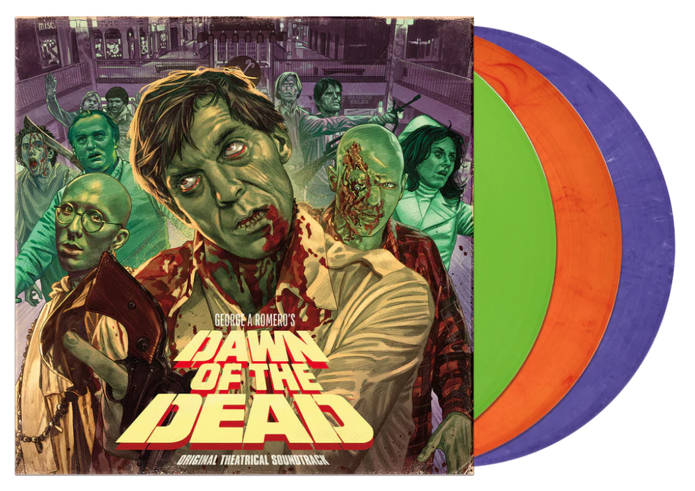 George A. Romero's Dawn Of The Dead OST [3LP Retro Color] [Vinyl] (ONLINE ORDER ONLY)