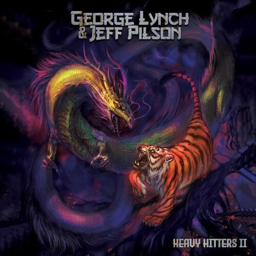 George Lynch - Heavy Hitters II - Silver/ purple Splatter [Vinyl]