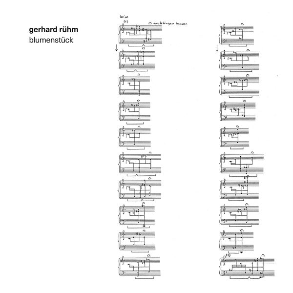 GERHARD RUHM - Blumenstuck [Vinyl]