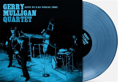 Gerry Mulligan Quartet - Live In Las Vegas 1963 (Indie Exclusive, Transparent Blue Colored Vinyl) [Vinyl] (ONLINE ORDER ONLY)