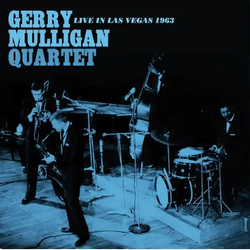 Gerry Mulligan Quartet - Live In Las Vegas 1963 (Indie Exclusive, Transparent Blue Colored Vinyl) [Vinyl] (ONLINE ORDER ONLY)