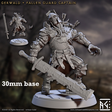 Gerwald, Fallen Guard Captain (Male Zombie Soldier) (ONLINE ORDER ONLY)