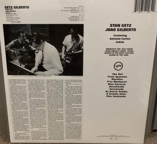 Getz / Gilberto (Transparent Flame Orange Burst) [Vinyl] (ONLINE ORDER ONLY)