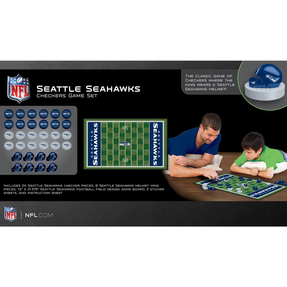 Seattle Seahawks Checkers Board Game (ONLINE ORDER ONLY)