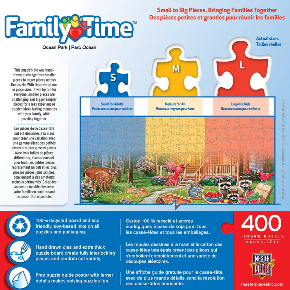 Family Time - Ocean Park 400 Piece Jigsaw Puzzle (ONLINE ORDER ONLY)
