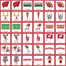 Wisconsin Badgers Matching Game (ONLINE ORDER ONLY)