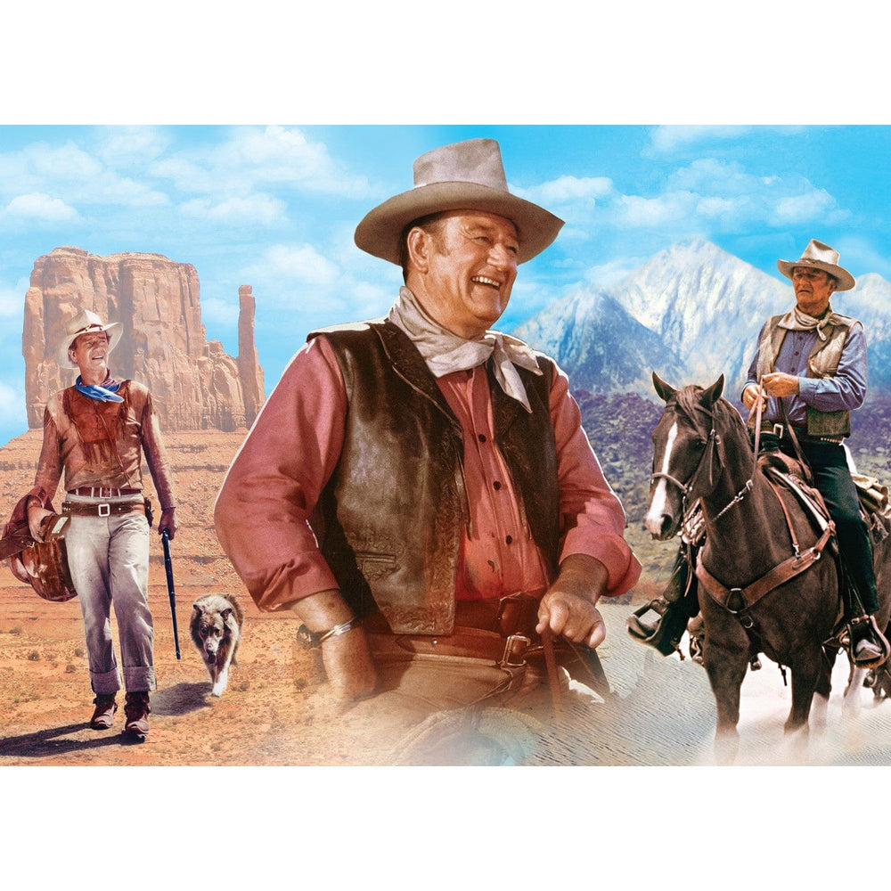 John Wayne Collection - On the Trail 1000 Piece Jigsaw Puzzle (ONLINE ORDER ONLY)