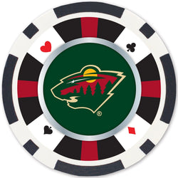 Minnesota Wild 100 Piece Poker Chips (ONLINE ORDER ONLY)