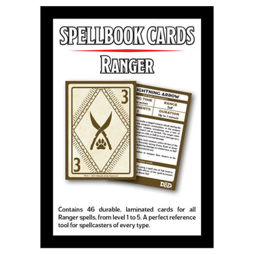 D&D Spellbook Cards: Ranger Deck (ONLINE ORDER ONLY)