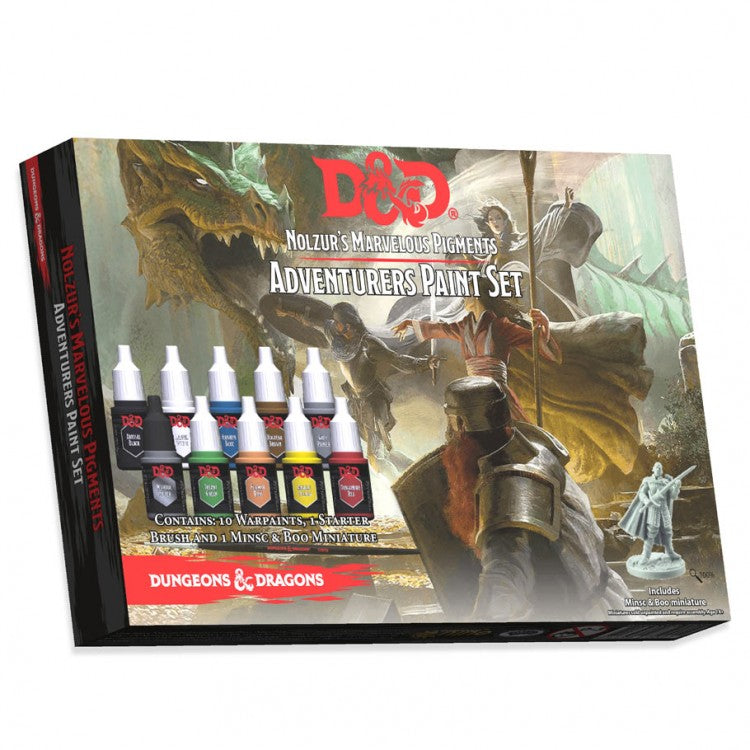 D&D: Adventurers Paint Set (ONLINE ORDER ONLY)