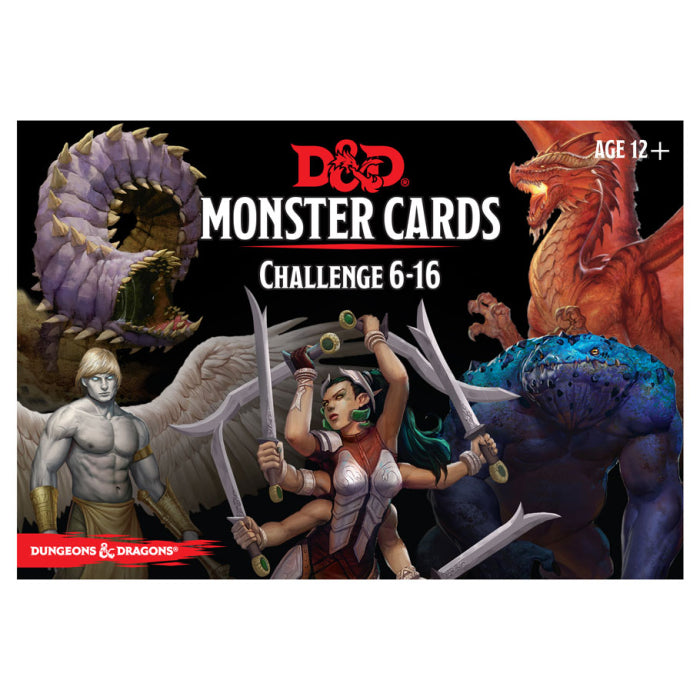 D&D: Monster Cards - Challenge 6-16 (ONLINE ORDER ONLY)