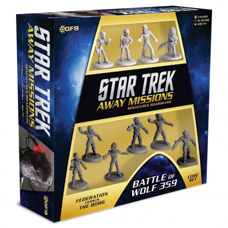 Star Trek Away Missions: Federation VS Borg - Battle of Wolf 359 Core Set (ONLINE ORDER ONLY)