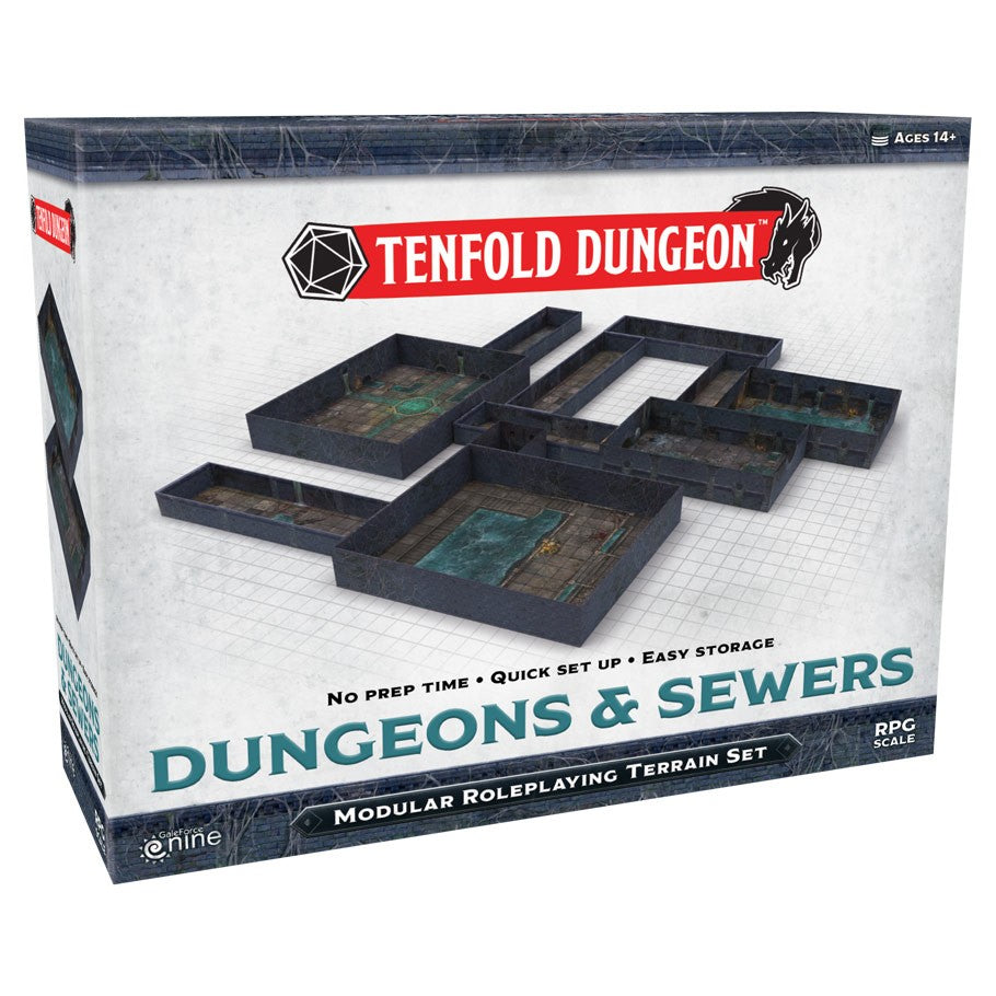 Tenfold Dungeon: Dungeons & Sewers (ONLINE ORDER ONLY)