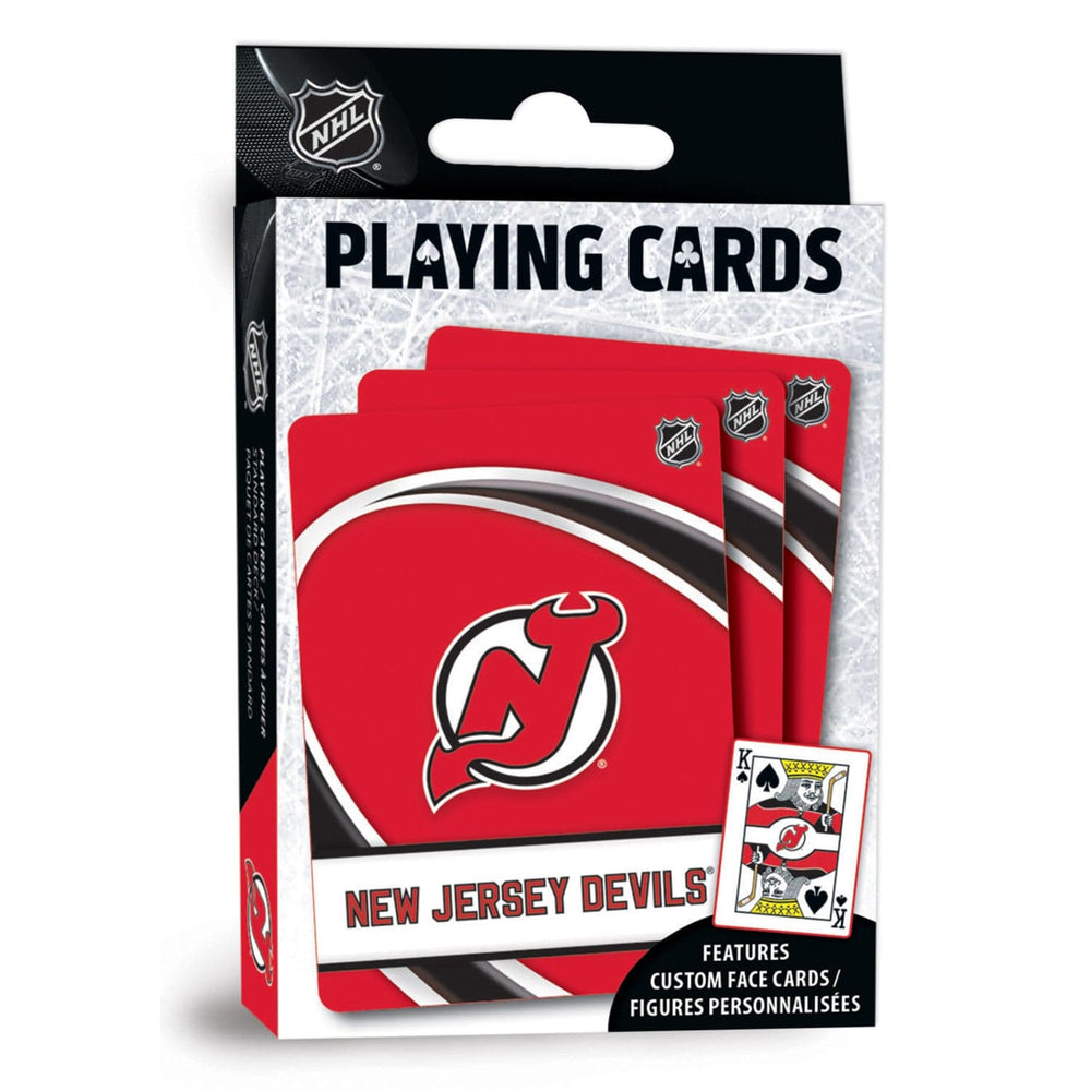 New Jersey Devils Playing Cards - 54 Card Deck (ONLINE ORDER ONLY)