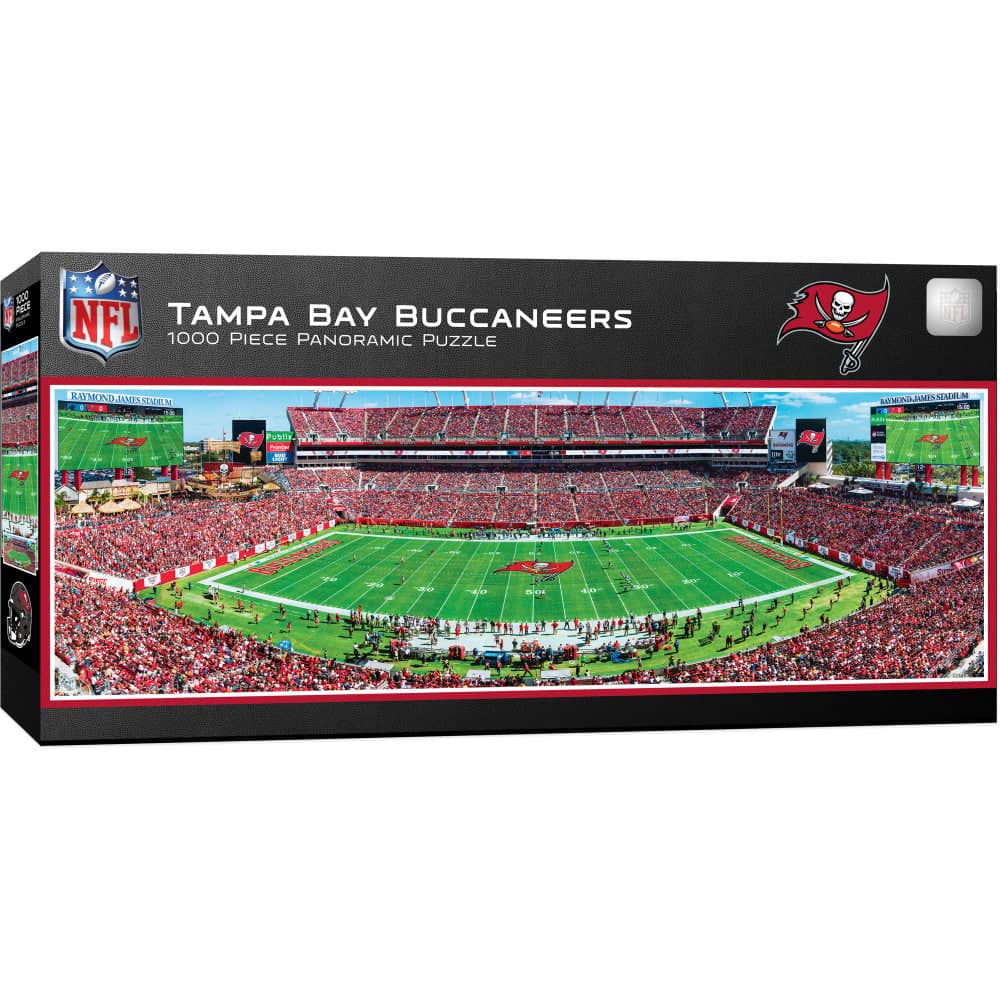 Tampa Bay Buccaneers - 1000 Piece Panoramic Jigsaw Puzzle