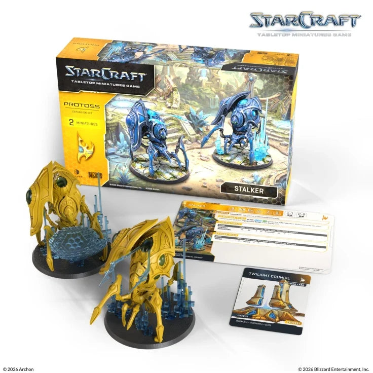 StarCraft The Miniatures Game: Protoss: Stalker Expansion Set (ONLINE ORDER ONLY)