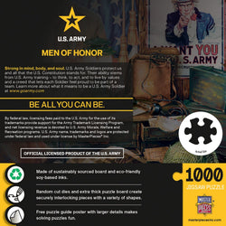 U.S. Army - Men of Honor 1000 Piece Jigsaw Puzzle (ONLINE ORDER ONLY)