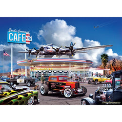 Cruisin' Route 66 - Bomber Command Cafe 1000 Piece Jigsaw Puzzle (ONLINE ORDER ONLY)