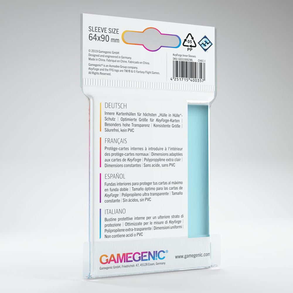 Gamegenic Keyforge Inner Sleeves (ONLINE ORDER ONLY)
