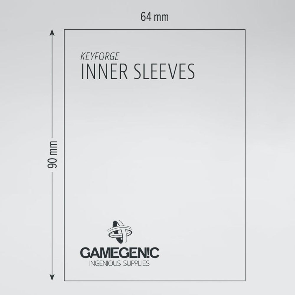 Gamegenic Keyforge Inner Sleeves (ONLINE ORDER ONLY)
