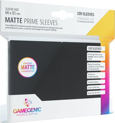 Gamegenic MATTE Prime Sleeves (100 pack) (ONLINE ORDER ONLY)