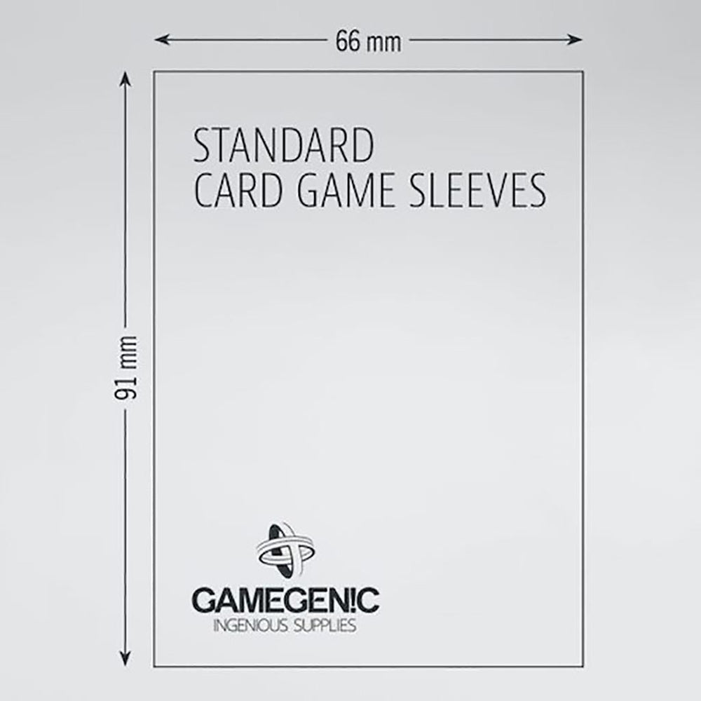 Gamegenic PRIME Sleeves: Standard Card Game (66 x 91 mm) (ONLINE ORDER ONLY)